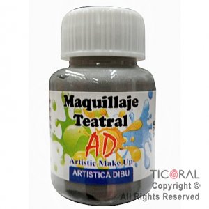 MAQUILLAJE TEATRAL AD 226 PLATA 40ML X 6 UNIDADES